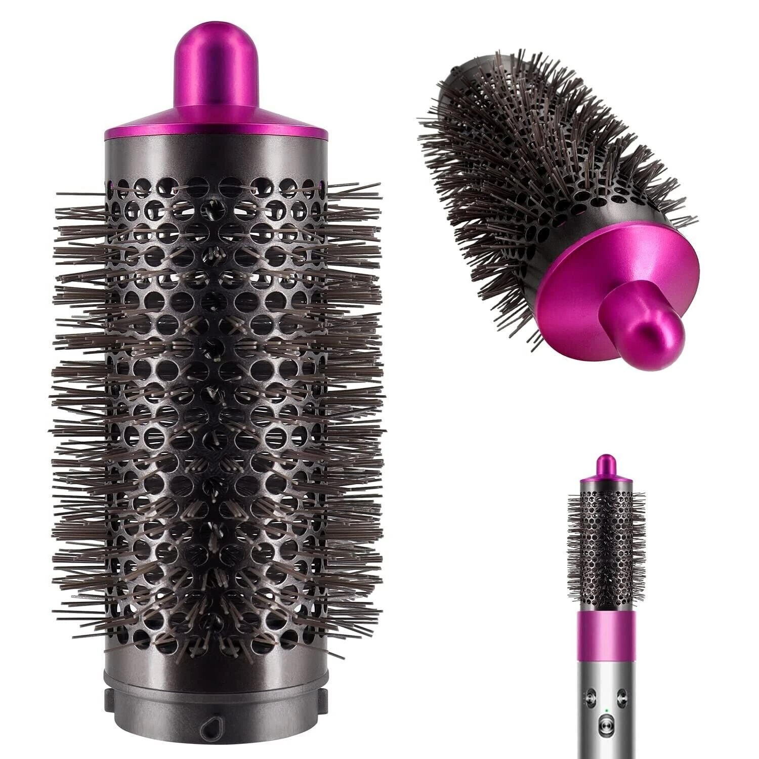 (image for) Cylinder Comb Part For Dyson Hair Dryer Adapter Fluffy Styling Roller Comb Nozzle for Dyson Styler HS01 HS05 Models